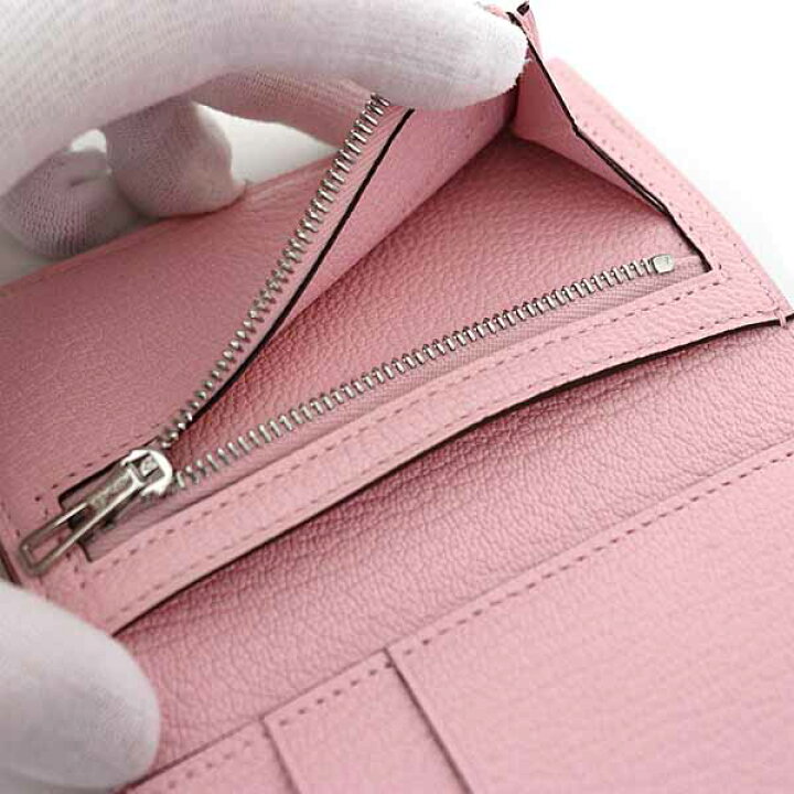 楽天市場】エルメス HERMES ベアンコンビネ 三つ折り財布 シェーブル K 