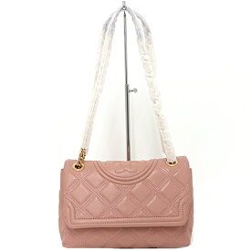 トリーバーチ TORY BURCH フレミング ソフト スモール コンバーチブル ショルダーバッグ レザー 56716 ピンク 【中古】Sランク