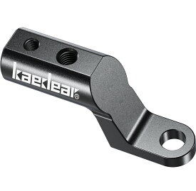 ★マラソン限定10％OFFクーポン★P2倍★ スマホホルダー用 アルミ製 ミラー マウント バイク用 クランプ バー マウント アダプター バイク オートバイ 原付 バー径 22mm ミラー穴 10mm 1年保証付 送料無料 Kaedear カエディア KDR-H3