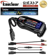 バイク バッテリー充電器 USB 入力 12V/6V バッテリー チャージャー 充電器 2A メンテナンス サルフェー…