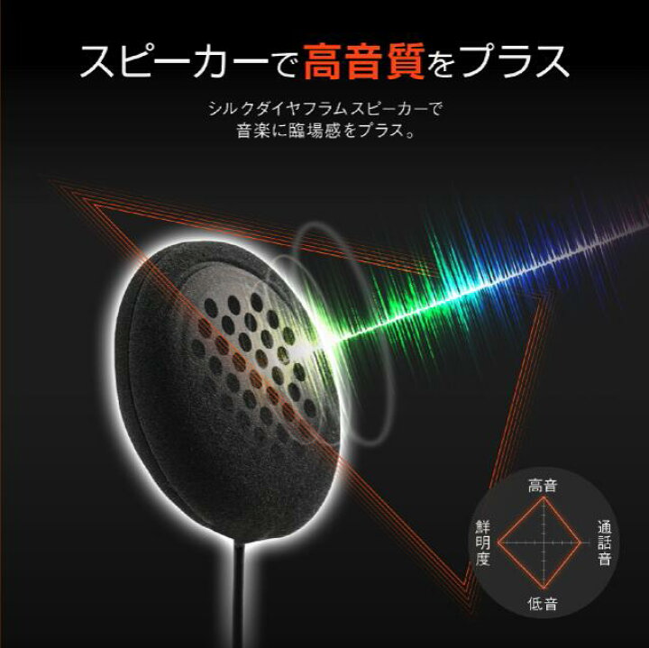 楽天市場】デイトナ DAYTONA DT-01プラス バイク インカム バイク用  