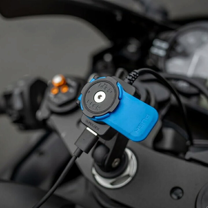 楽天市場】【あす楽】 QUAD LOCK クアッドロック バイク USB 