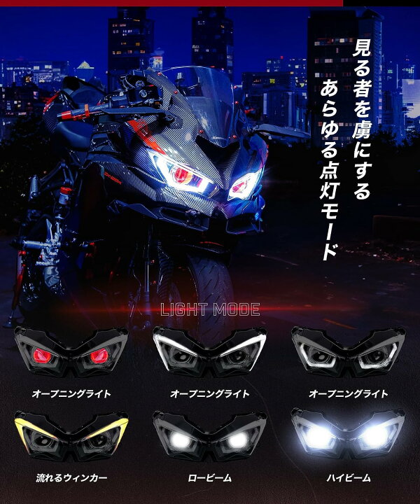 楽天市場】CyberLED(サイバーLED) ヘッドライト カスタム フル LED 