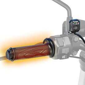 グリップヒーター バイク 標準 防寒 ハンドル 汎用 グリップ 径 22.2mm 長さ 115/120/125/130mm 長さ調整 12V 20〜40W マルチタイプ KDR-GH3C/S