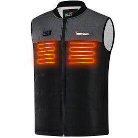 バイク 電熱ベスト バイク用 ヒーターベスト 防寒 冬 インナー USB タイプA 入力 エレクトリックサーモインナーベスト