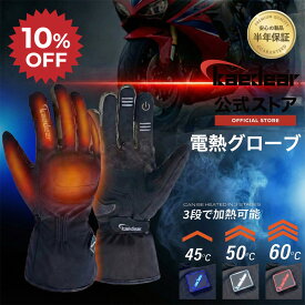 ★マラソン限定10％OFFクーポン★P2倍★ バイク グローブ 冬 防寒 オートバイ プロテクター スマホ対応 防風 裏起毛 ヒートウェーブ