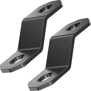 バイク ユニバーサルステー 取付金具 ステンレス 厚さ2mm 金具 ブラケット 汎用 2本入り カスタムステー