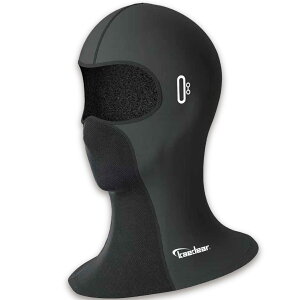 バイク ヘルメット インナーキャップ 目出し帽 フェイスカバー 冬 インナー バラクラバ 保温 UVカット UPF50+ 日焼け止め 息苦しくない 伸縮フィット 吸汗速乾 オートバイ カート KDR-HD2 (Fitzor Th