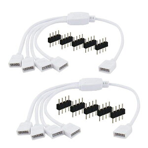 2{ SMD5050 2835 3528 RGB 4sLEDe[v4ڑP[u 4pin RGB LEDXgbvCgzd 30cmYRlN^LED1-4zP[uP[u vOE\ 4pin LEDe[vCgp30cm 4MzA