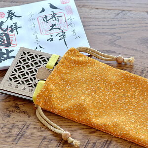 御朱印帳 巾着袋 CRU-CIAL クルーシャル 御朱印帳袋 御朱印帳入れ 御朱印帳ケース あられ小紋 赤 小桜 金茶 麻の葉 朱 おしゃれ 御朱印帳 袋 かわいい ご朱印帳 朱印帳 和柄 和風 小物入れ