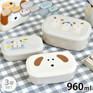 お弁当箱 おしゃれ ブランチブラザー ランチボックス 3Pセット 弁当箱 女子 大人 入れ子式 女の子 保存容器 社会人 日本 通勤 通学 レンジOK 中学生 高校生 かわいい コンパクト ギフト BRUNCH BR
