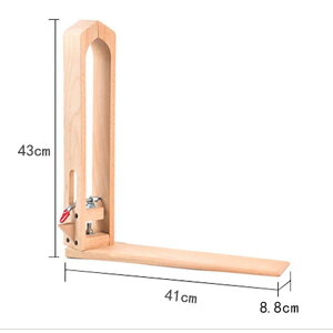 高さ抜群 ステッチングツリー レーシングポニー ソーイングホース レザークラフト 道具 革 細工 手縫い 用 左利き 右利き 両利き ニュージーランド木製 43cm