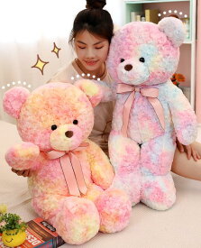 ぬいぐるみ 特大 クマ ぬいぐるみ お誕生日 くま ぬいぐるみ 大 クマ 大きい ぬいぐるみ 手触りふわふわ 抱き枕 女性 母の日 クリスマス 彼女 ギフト 贈り物 女の子 店飾り 巨大 ぬいぐるみ おもちゃ100cm/80cm