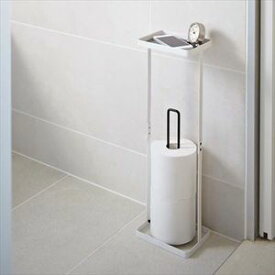 ペーパーホルダー　プレート　タワー　ホワイト【代引不可】 [01]