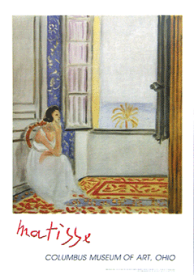 ＼今だけP2倍+送料無料!!／ アンリ マティス【Henri Matisse】 ポスター アート ポスター Woman by Window