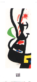 ジョアン ミロ【Joan Miro】 ポスター アート ポスター Le Chef des Equi 父の日 お祝い ギフト 家具 送料無料