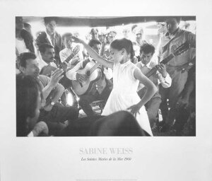 �T�r�[�k ���@�C�X�ySabine Weiss�z �|�X�^�[ �A�[�g �|�X�^�[ Les Saintes Maries de La Mer �N���X�}�X ���܎O ���j�� ��������