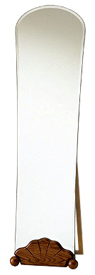 鏡 ミラー 最大65%OFFクーポン 姿見 姿見鏡 壁 スタンドミラー 最安価格 全身 全身鏡 スタンド付き 自立式 かがみ おすすめ 森の家具シリーズ ：w440h1520-14k