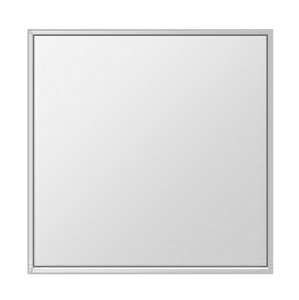 クリスタル ミラー 洗面鏡 浴室鏡 500x500mm 上下左右フレーム 正方形 鏡 壁掛け ミラー 日本製 5mm厚 壁掛け鏡 ウオールミラー 防湿鏡 姿見 全身 洗面台 防湿 お風呂 角型 四角 四角形 ハロウィ