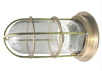ポーチライト 防雨型 照明 普通電球 60W対応 透明ガラス 照明器具 玄関 照明 玄関灯 マリンライト マリンランプ 船舶 照明 北欧 アンティーク 真鍮 金 ゴールド （電球はご用意下さい） 引越し 入学 お祝い 家具 送料無料