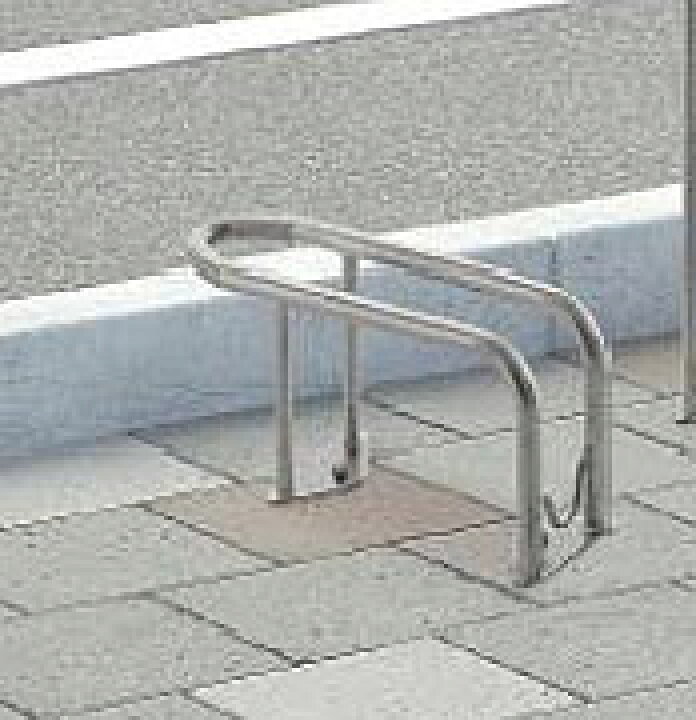 楽天市場】サイクルスタンド 自転車スタンド 床付け 1台用 ステンレス 