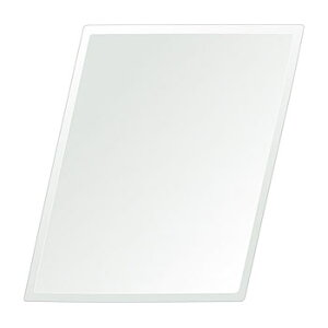 クリスタル ミラー 洗面鏡 浴室鏡 400x500mm ロンボイド デラックスカット 洗面 鏡 浴室 壁掛け ミラー 日本製 5mm厚 壁掛け鏡 ウオールミラー 防湿鏡 姿見 全身 洗面台 防湿 お風呂 ハロウィン