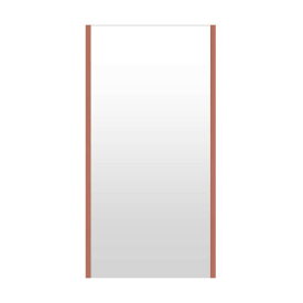 リフェクス ミラー 42〜50x100cm ロゼ（レッド） 割れない鏡 割れないミラー 鏡 壁掛け ミラー 超軽量 壁掛け鏡 壁掛けミラー 姿見 姿見鏡 全身 フィルムミラー 全身鏡 全身ミラー おしゃれ 北欧 防災 クリスマス 七五三 お祝い 送料無料