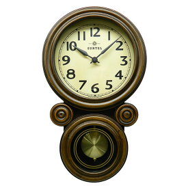 一点一点 手作り 振り子時計 日本製 振り子 時計 電波時計 レトロ 壁掛け 掛け時計 木製 おしゃれ ギフト 北欧（電波 時計 電波式）（アンティーク クラシック）（振り子時計 仕掛け時計） 母の日 新生活 祝い 家具 送料無料