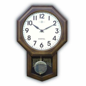 ＼今だけP2倍+送料無料!!／ 電波で正確な時間を表示 電波時計 日本製 壁掛け 掛け時計 木製 おしゃれ 北欧 （電波 時計 電波式）（アンティーク クラシック）（振り子時計 振り子 時計 仕掛け時計）