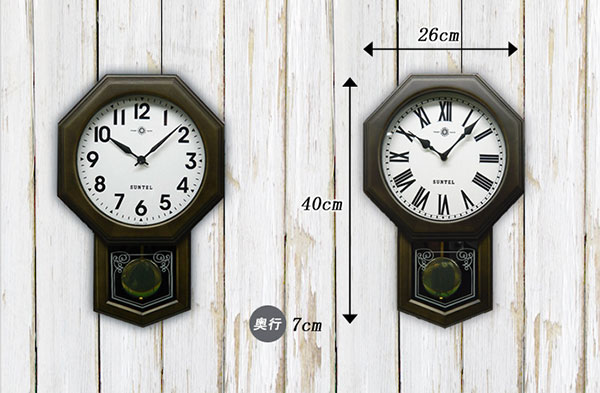 楽天市場】電波で正確な時間を表示 電波時計 日本製 壁掛け 掛け時計