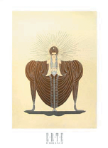 【美品】エルテ　版画　ポスター　置物　インテリア　工芸品　美術品　A2779 美品】エルテ 版画 ポスター 置物 インテリア 工芸品 美術品 A2779