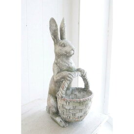 ＼今日までP2倍+送料無料!!／ 兎 ウサギ オブジェ 置き物 インテリア 小物 ディスプレイ ショップ リラックスタイム 癒し レトロなデザイン 室内 屋内 レトロ アンティーク シンプル 北欧 ホテル モダン ハンドクラフト こだわり おすすめ おしゃれ