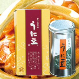 15-3　うに豆缶入 200g福井県 お土産 特産物 おいしい贈答おいしい 特産品 土産