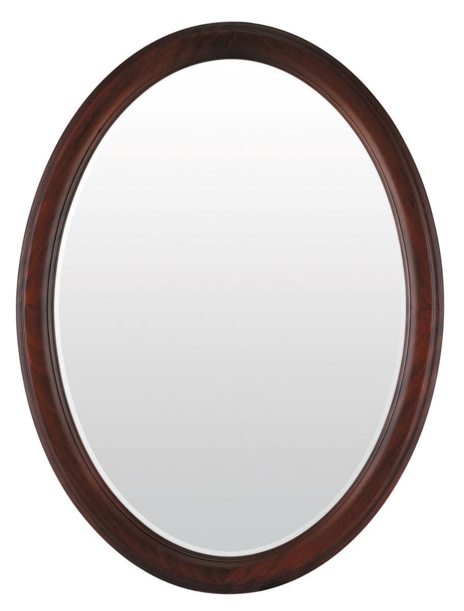 吊り鏡、壁掛け鏡、、楕円鏡、イタリア製 べネ002 DO