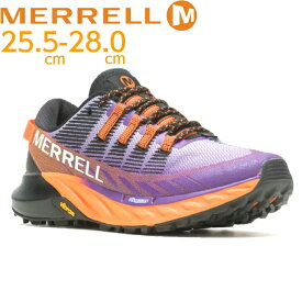 【お買い物マラソンP10倍】メレル MERRELL メンズ スニーカー AGILITY PEAK 4 アジリティー ピーク 4 J067465 パープル トレイルランニングシューズ アウトドア ローカット カジュアルシューズ 靴 送料無料