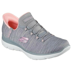 スケッチャーズ スリップインズ レディース スリッポン SKECHERS サミッツ - エブリデイ セット 150264 ネイビー グレー ブラック/ホワイト 手を使わず履ける 母の日 送料無料