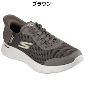 �X�P�b�`���[�Y SKECHERS �X�j�[�J�[ �S�[�E�H�[�N�t���b�N�X GO WALK FLEX �����Y BBK �u���b�N �� BRW �u���E�� 25.0-28.0cm 216324WW