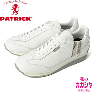 �p�g���b�N PATRICK �X�j�[�J�[ �����Y �}���\���E�~ MARATHON-MI WHT �z���C�g 26.0-27.0cm 507500