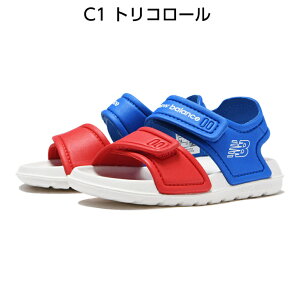 j[oX X|[cT_ LbY xr[ NEWBALANCE SIFSPS Sandal A1 ubN B1 sN C1 gR[ X|T T_ xN 14-16cm 