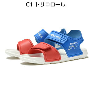 j[oX X|[cT_ LbY WjA NEWBALANCE SYFSPS Sandal A1 ubN B1 sN C1 gR[ X|T T_ xN 17-23cm 