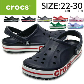 クロックス レディース メンズ サンダル バヤバンド クロッグ BAYABAND CLOG シューズ crocs 205089 ブラック/ホワイト ネイビー/ペッパー グレー レッド 送料無料