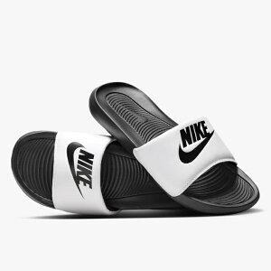 �i�C�L �V�����[�T���_�� �����Y ���B�N�g���[ ���� �X���C�h NIKE VICTORI ONE SLIDE CN9675-005 �z���C�g/�u���b�N ��������