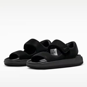 �i�C�L �J�[���T���_�� FJ6043-001 �����Y ���f�B�[�X �T���_�� NIKE Calm Sandal �y�� �X�g���b�v�T���_�� �N�b�V���� EVA �ʃt�@�X�i�[ �������p �u���b�N