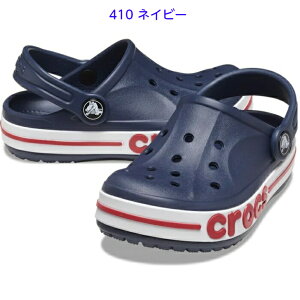 �N���b�N�X �T���_�� �L�b�Y �j�̎q ���̎q TODDLER BAYABAND CLOG crocs �o���o���h �N���b�O �g�h���[ 207018 �u���b�N �l�C�r�[ �O���[ �s���N ��������