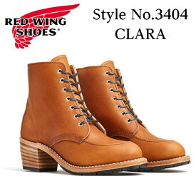 レッドウィング レディース ブーツ REDWING WOMEN'S MODERN CLARA STYLE NO.3404 ウィメンズ モダン クララ オロ「レガシー」 Oro legacy レースアップ ワーク ブーツ レザー 本革 正規取扱品 送料無料