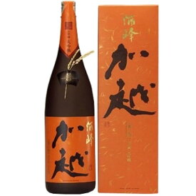 石川県小松市の酒蔵　加越【限定】酒蔵　加越　朱ノ吟　大吟醸1800ミリ