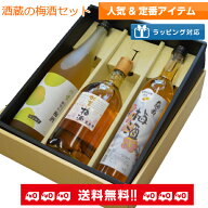 【各種贈り物にも】【送料無料】石川の酒蔵が造った「梅酒」3本セット竹葉能登梅酒720ミリ&天狗舞梅酒500…