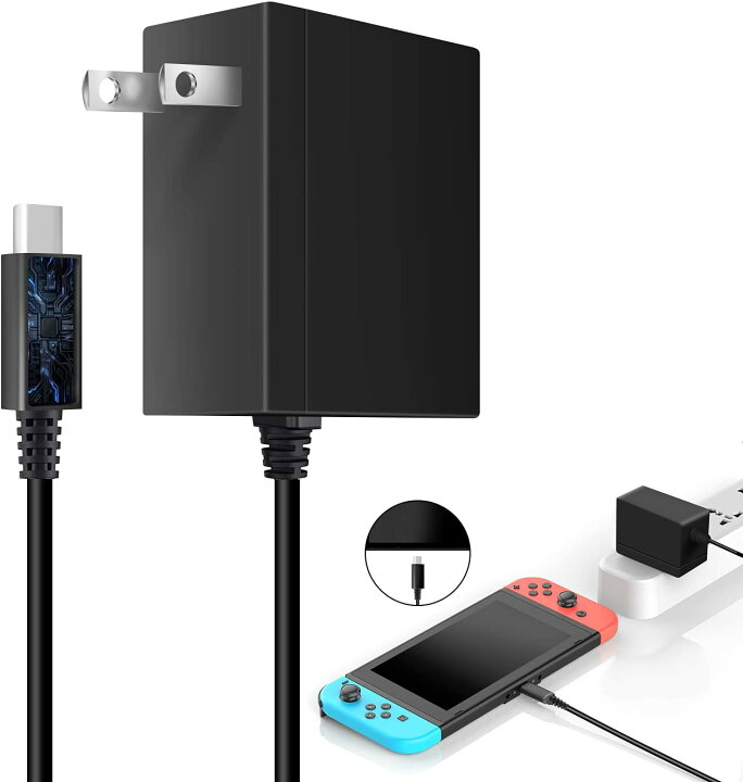 楽天市場】Switch 充電器 ACアダプター PD規格 急速充電 TVモード対応 