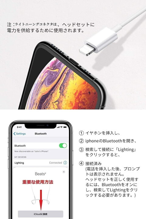 楽天市場】【最新バージョンiphone有線イヤホン 】 iPhone イヤホン 