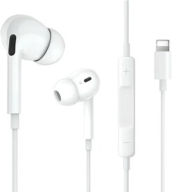 【2025新版 】 iPhone イヤホン 有線 イヤフォン 重低音 マイク付き 音量調節 通話対応 ヘッドホン 対応iPhone14/13/12/11/SE/X/XS/XR/XS Max/8/8P/7/7P/iPad/iPod